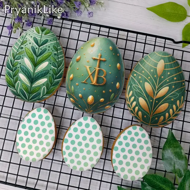 Пряник Пасхальное яйцо (разные)